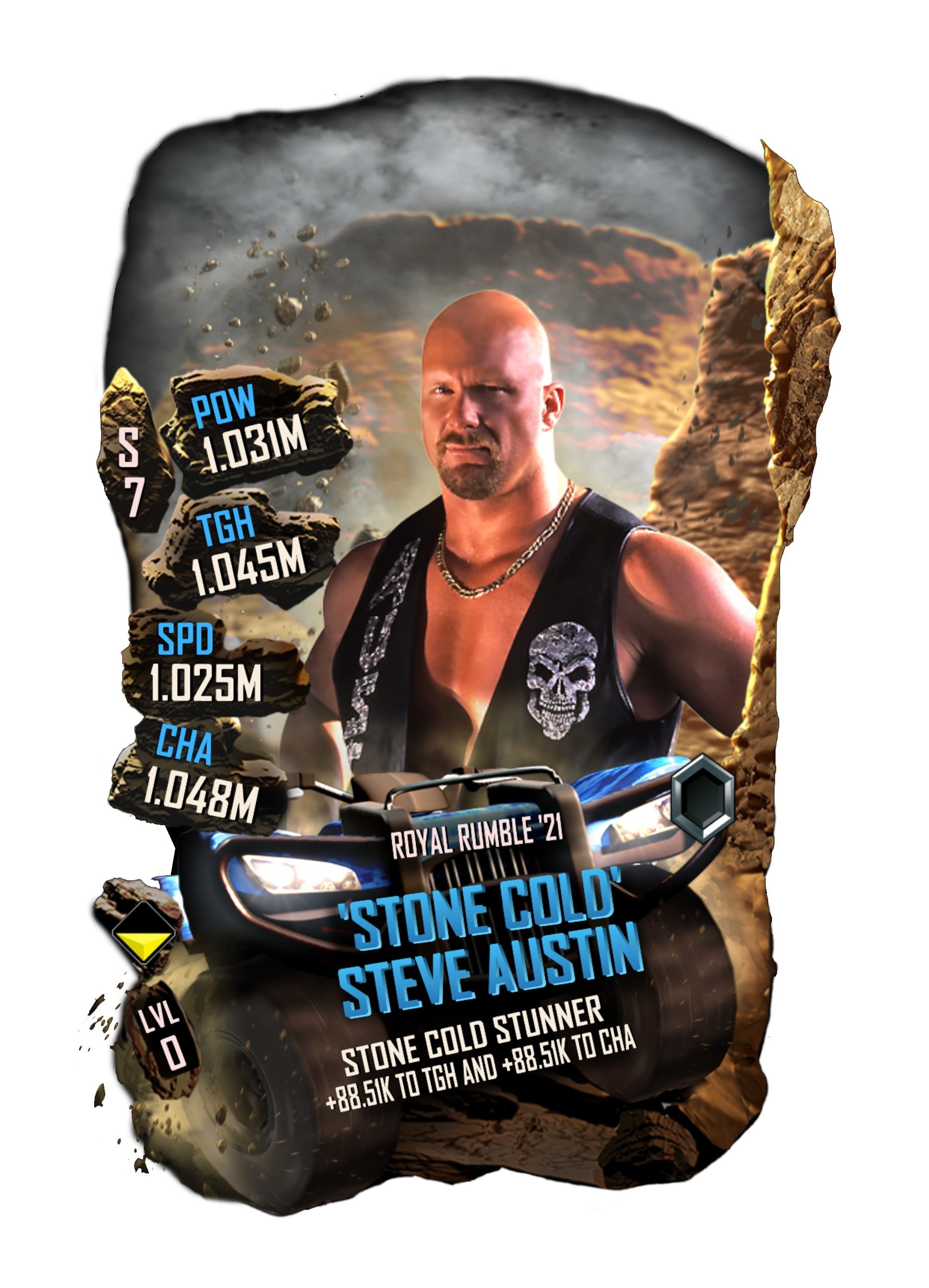 《WWE SuperCard》推出新內容慶祝「Stone Cold」Steve Austin 登場 25 週年