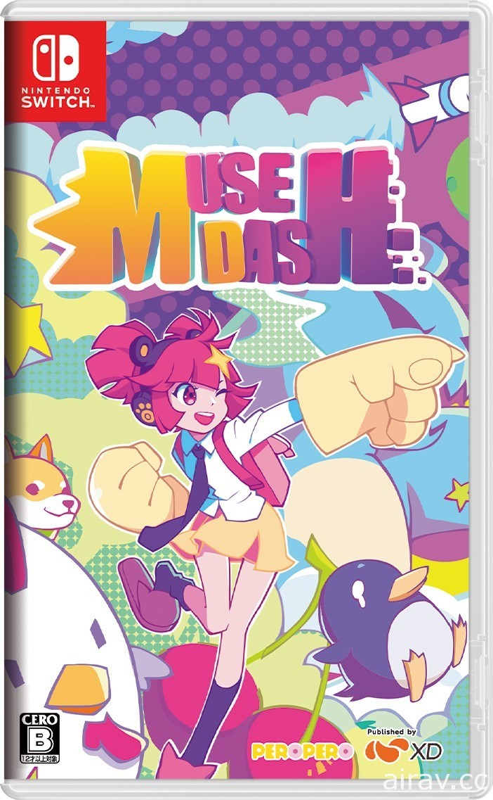 POP 風格音樂遊戲《喵斯快跑 Muse Dash》Switch 盒裝版確定發售