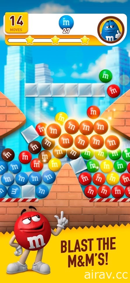 解谜益智游戏《M&amp;M 巧克力大冒险》推出 Android 版本 在缤纷 M&amp;M 世界中尽情挑战