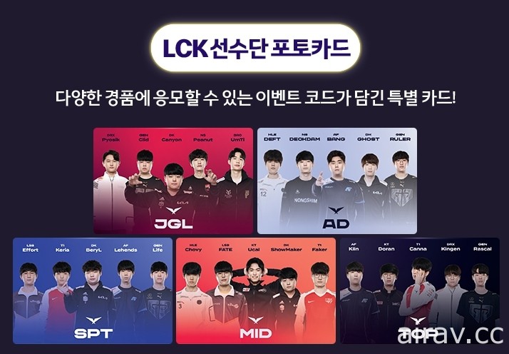 麦当劳在韩国推出《英雄联盟》“LCK 传奇套餐” 购买者可获得 LCK 选手相片卡
