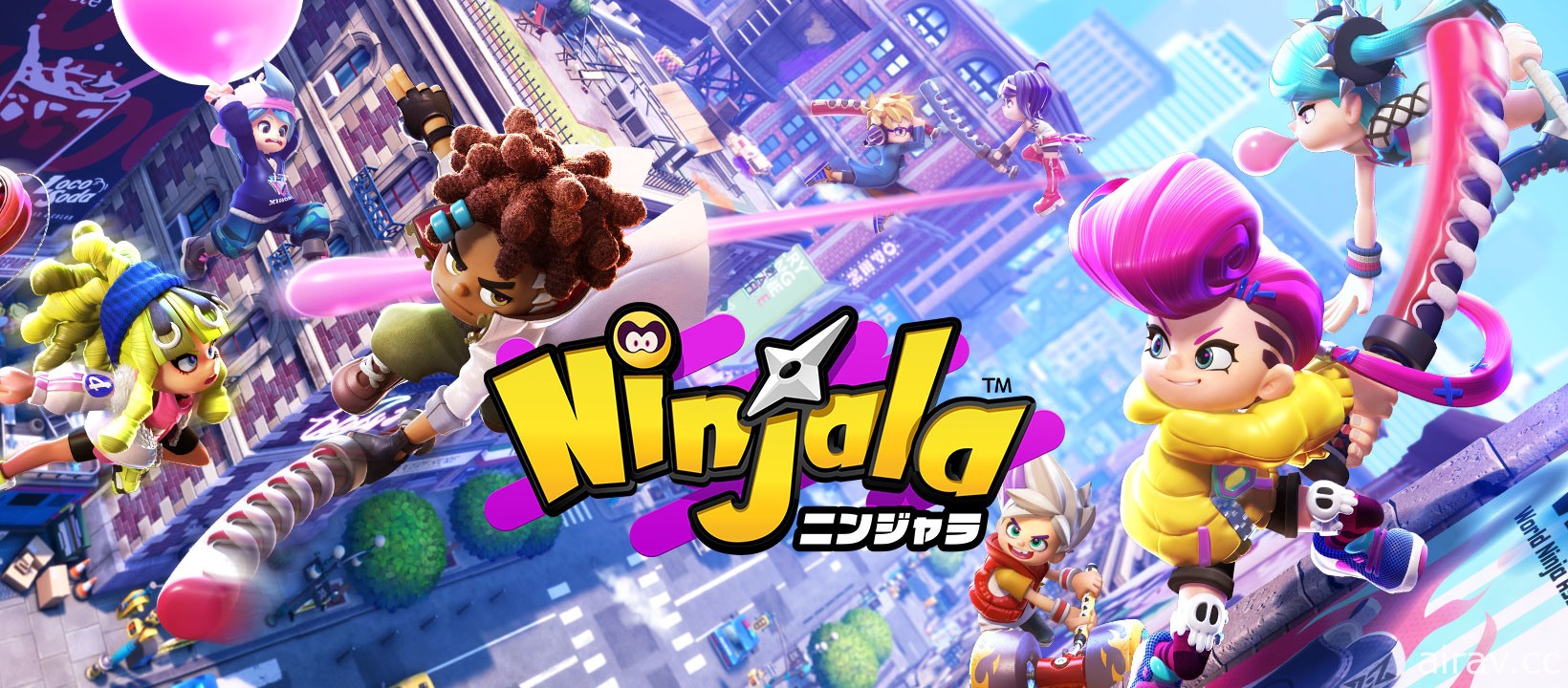《Ninjala 泡泡糖忍戰》第 5 賽季開幕 主題是東西方童話與民間傳說