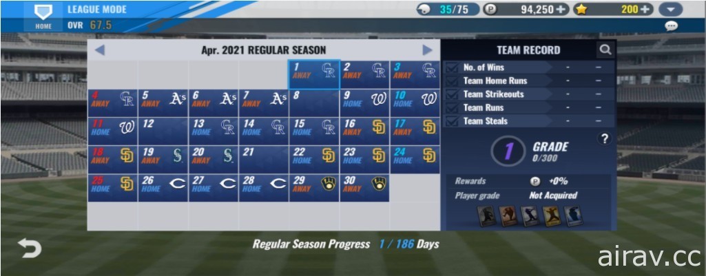 《MLB：9 局職棒 21》2021 賽季更新同步開跑 反映大聯盟最新資訊
