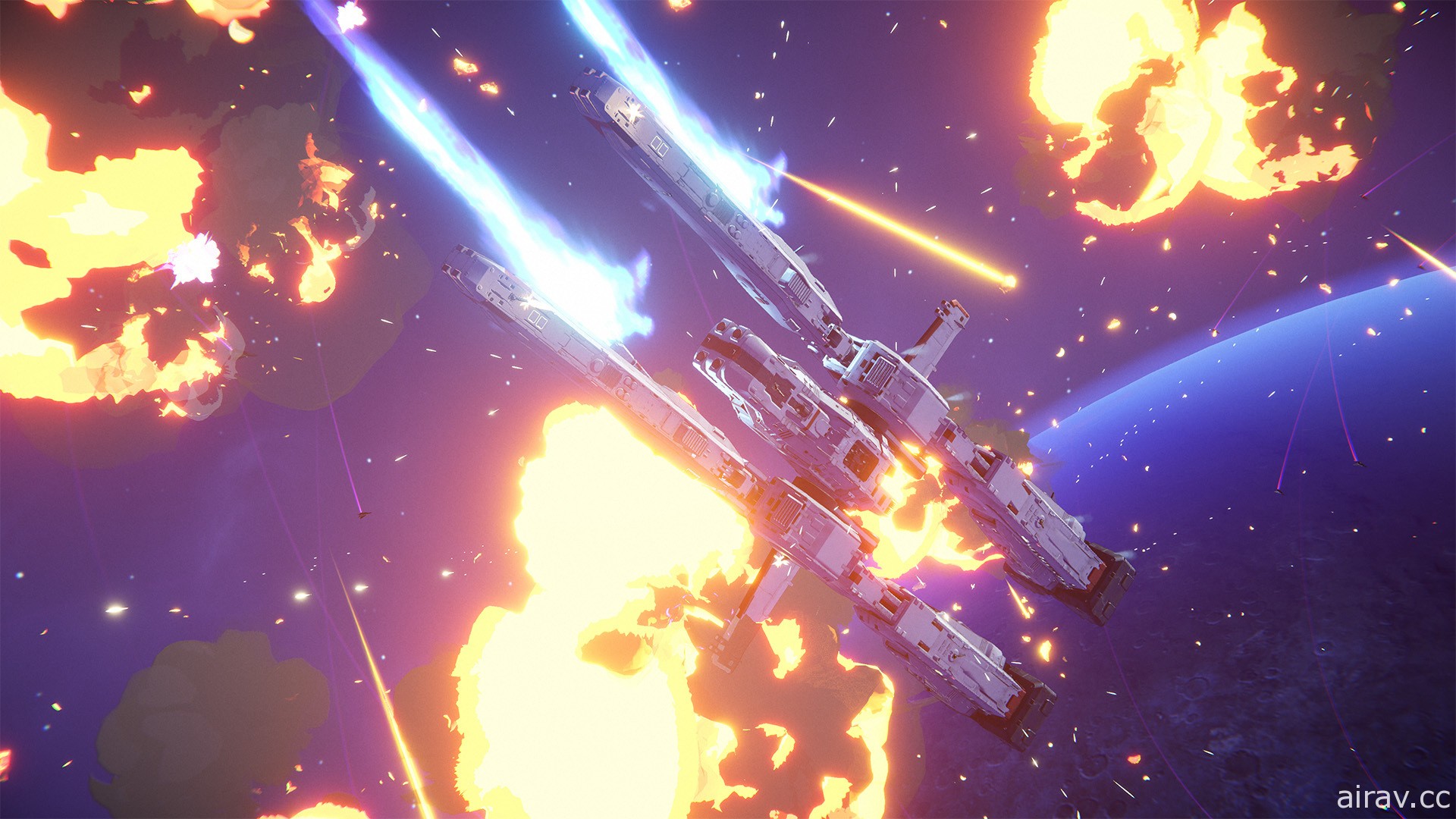 科幻線上即時戰略遊戲《無限艦隊》公開新預告影片「全面反擊」 揭露主要遊玩要素