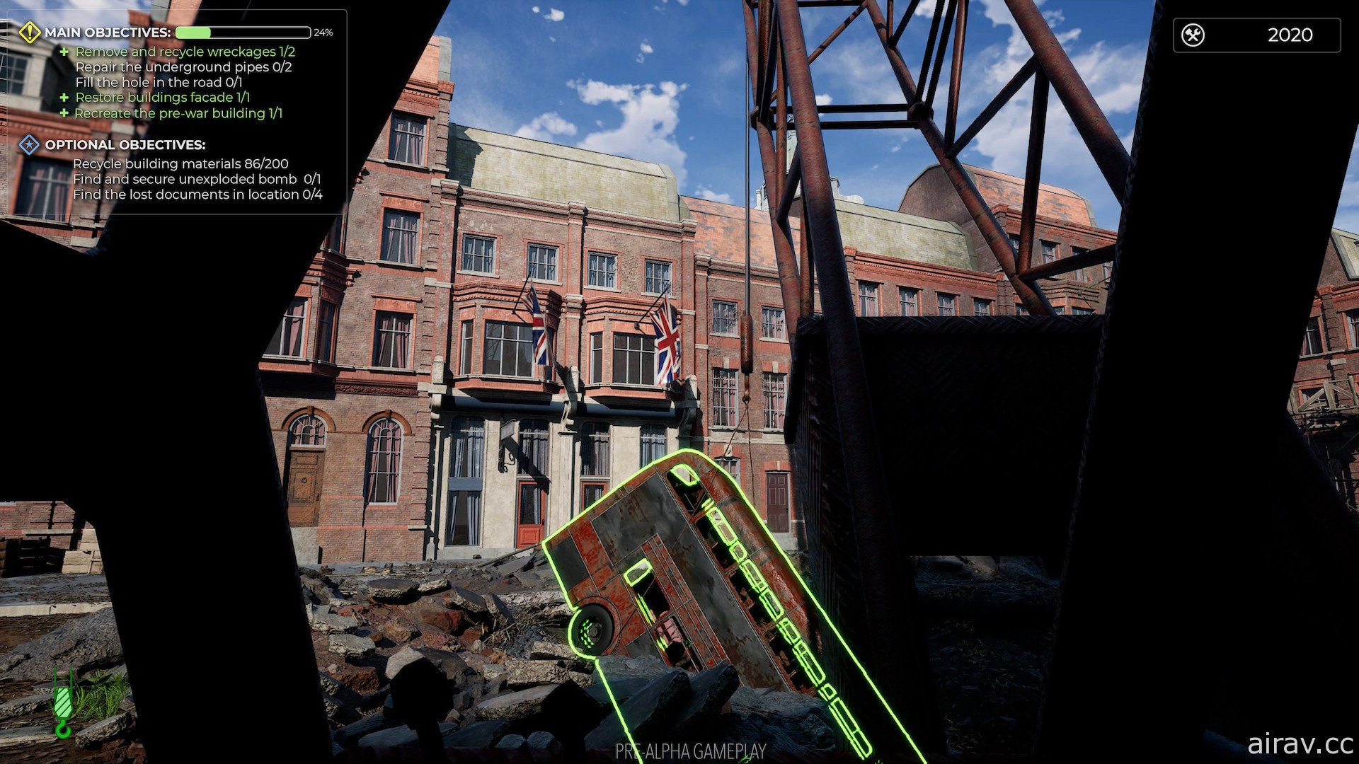 模拟新作 《二战重建者 WW2 Rebuilder》曝光 帮助受战争摧残城市找回往日风貌