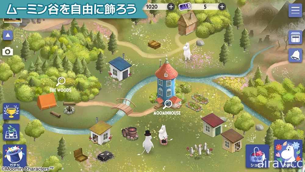 物品找寻游戏《探索噜噜米谷》于日本开放事前登录 预定夏季推出