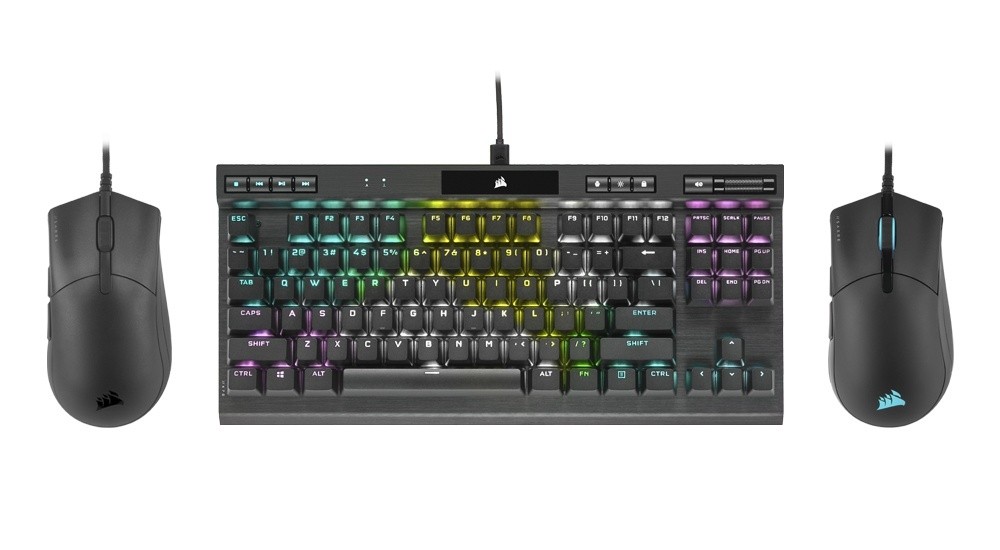 海盜船推出 CORSAIR K70 RGB TKL 機械式鍵盤和 SABRE PRO 電競滑鼠