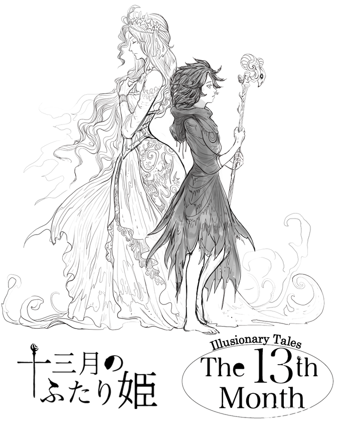 《女神轉生》鈴木一也、増子津可燦視覺小說新作《十三月的雙子姬》公開最新影片