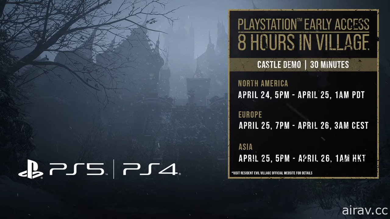 《恶灵古堡 8：村庄》公开三平台体验版时程 PS4、PS5 版将抢先开放测试