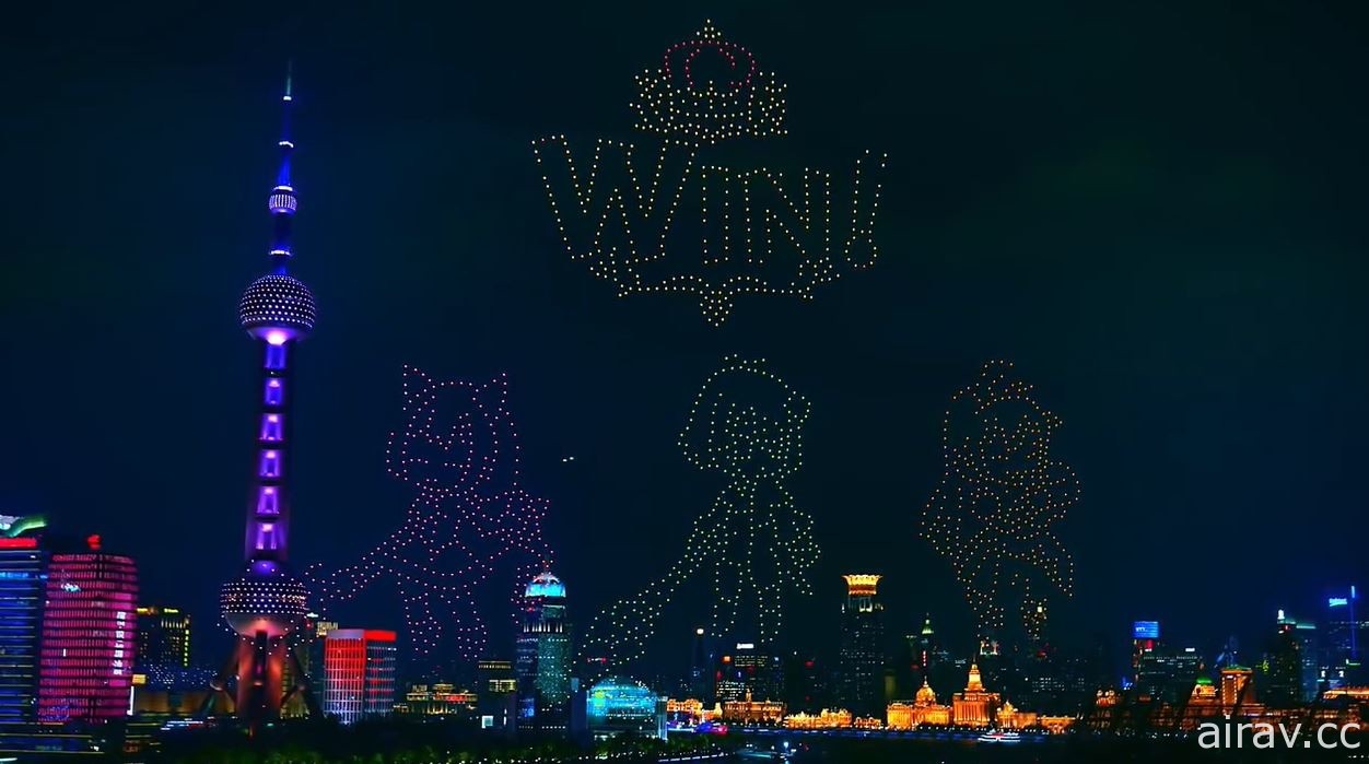 《公主連結 Re:Dive》中國版舉辦一周年特別慶生企劃 以千架無人機在空中寫下祝福