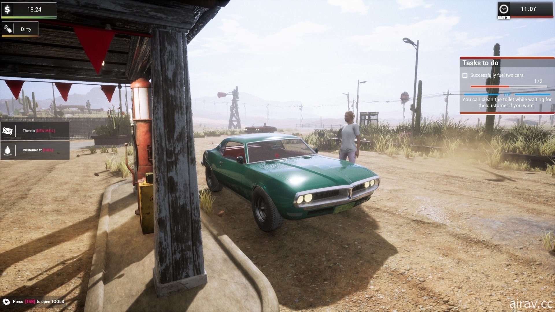 模擬新作《模擬加油站》釋出試玩版本 翻新重整廢棄加油站
