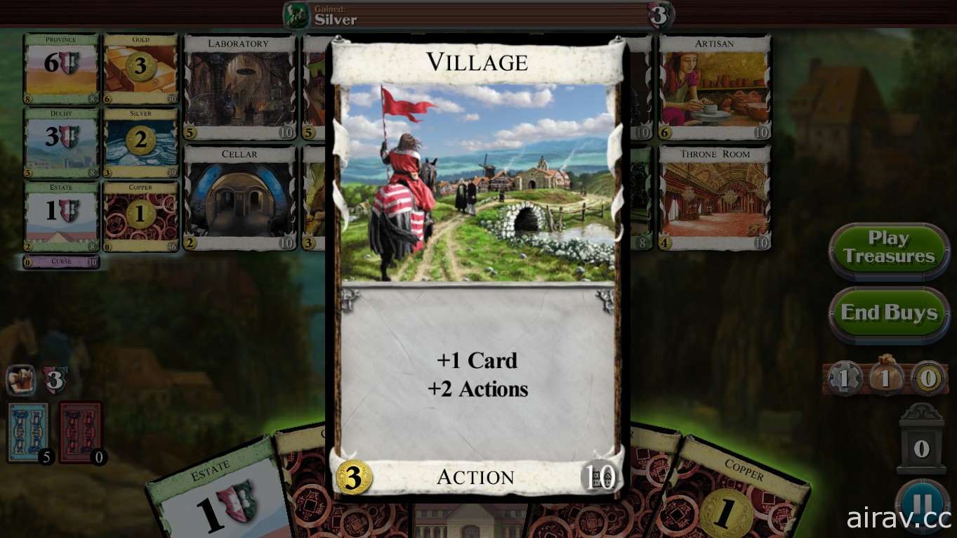 卡片桌上遊戲《皇輿爭霸 Dominion》將於 2021 年登陸 PC、iOS、Android 平台