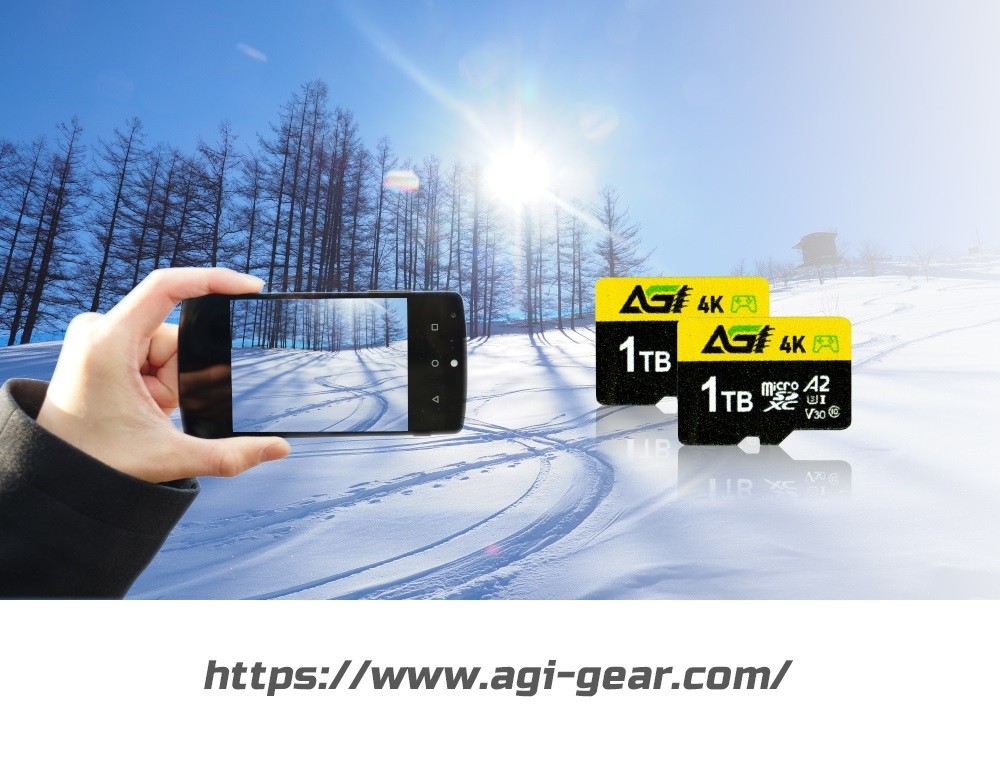 AGI 亞奇雷科技推出 1TB microSD 記憶卡