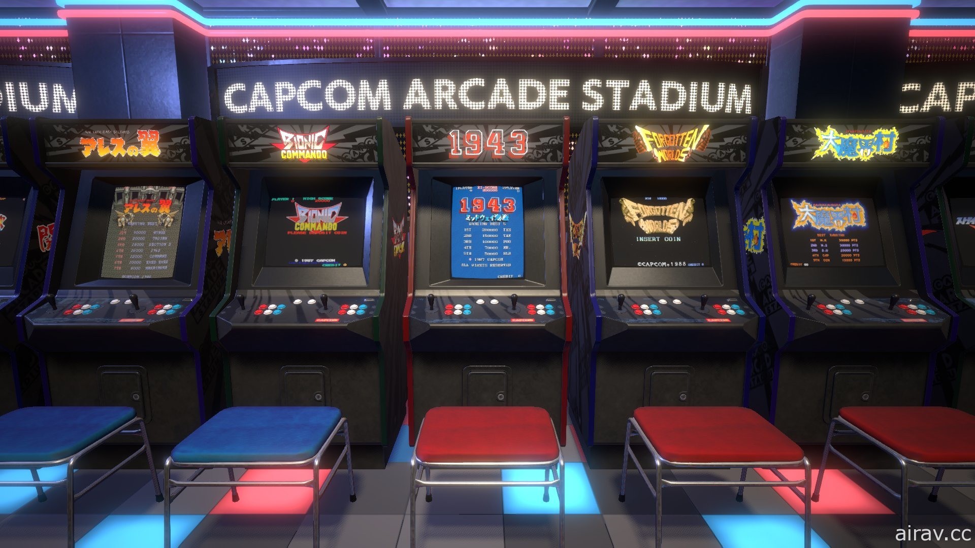 《Capcom Arcade Stadium》 PS4 / Xbox One / Steam 版今日發售