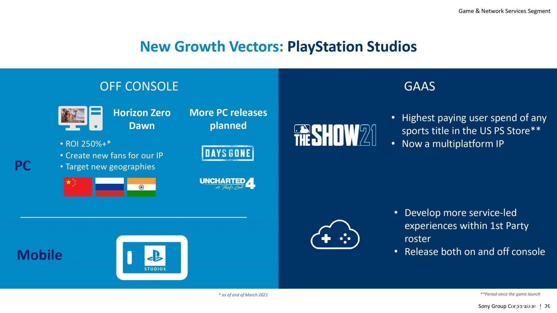 Sony 遊戲部門業務報告揭露 PlayStation 業務詳情 透露《秘境探險 4》將推 PC 版