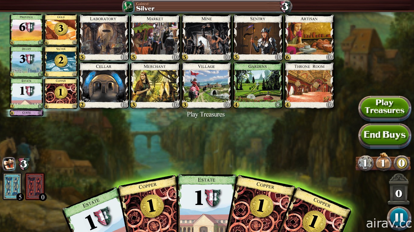 卡片桌上游戏《皇舆争霸 Dominion》将于 2021 年登陆 PC、iOS、Android 平台