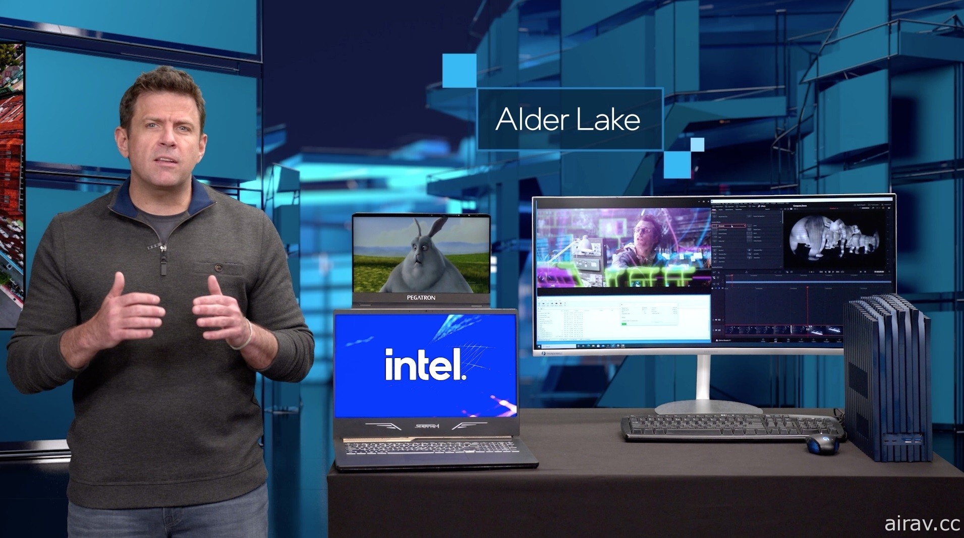 英特尔于 COMPUTEX 2021 发表开幕主题演讲 预告 Alder Lake 桌机与笔电可过电开机