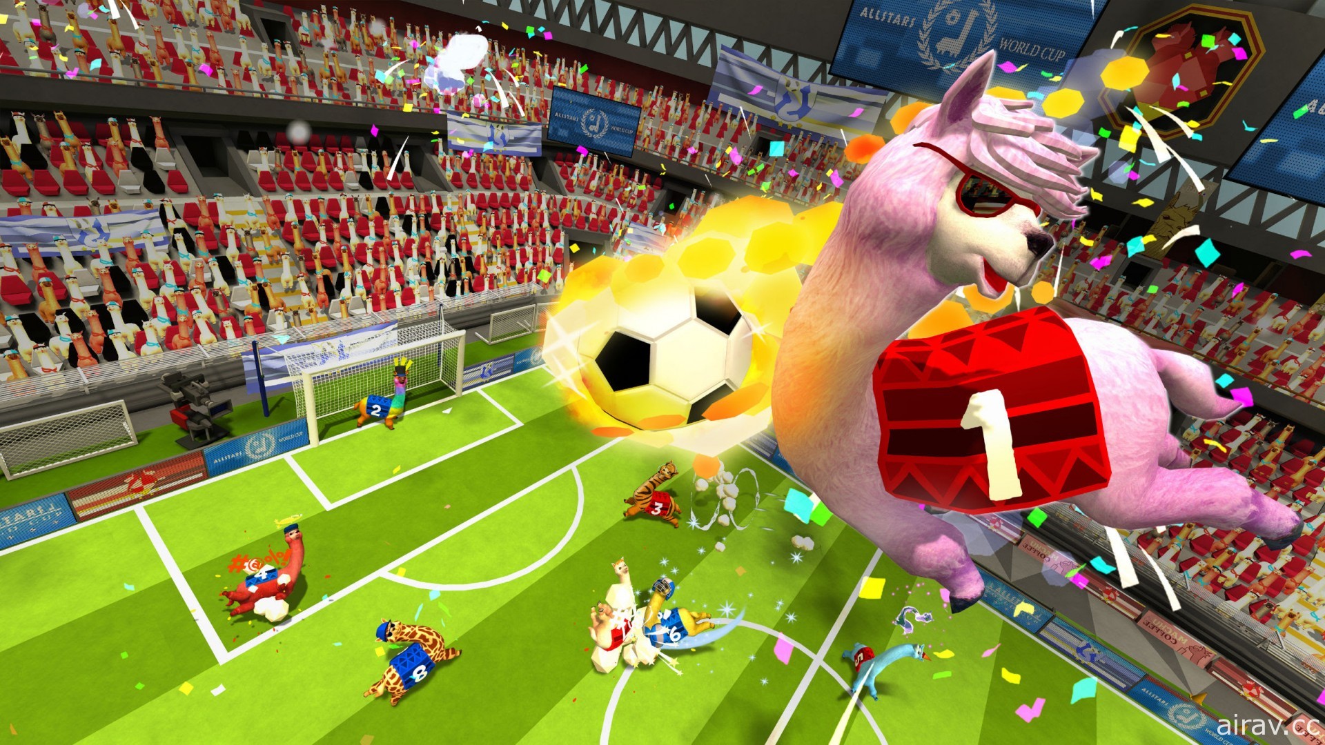 《草泥馬足球：全明星》混亂球賽更新將帶來足球新玩法