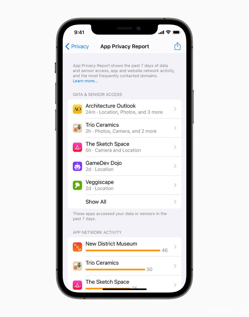 Apple 推出安全分享及全新分析 提供各系統全新隱私權保護功能預覽