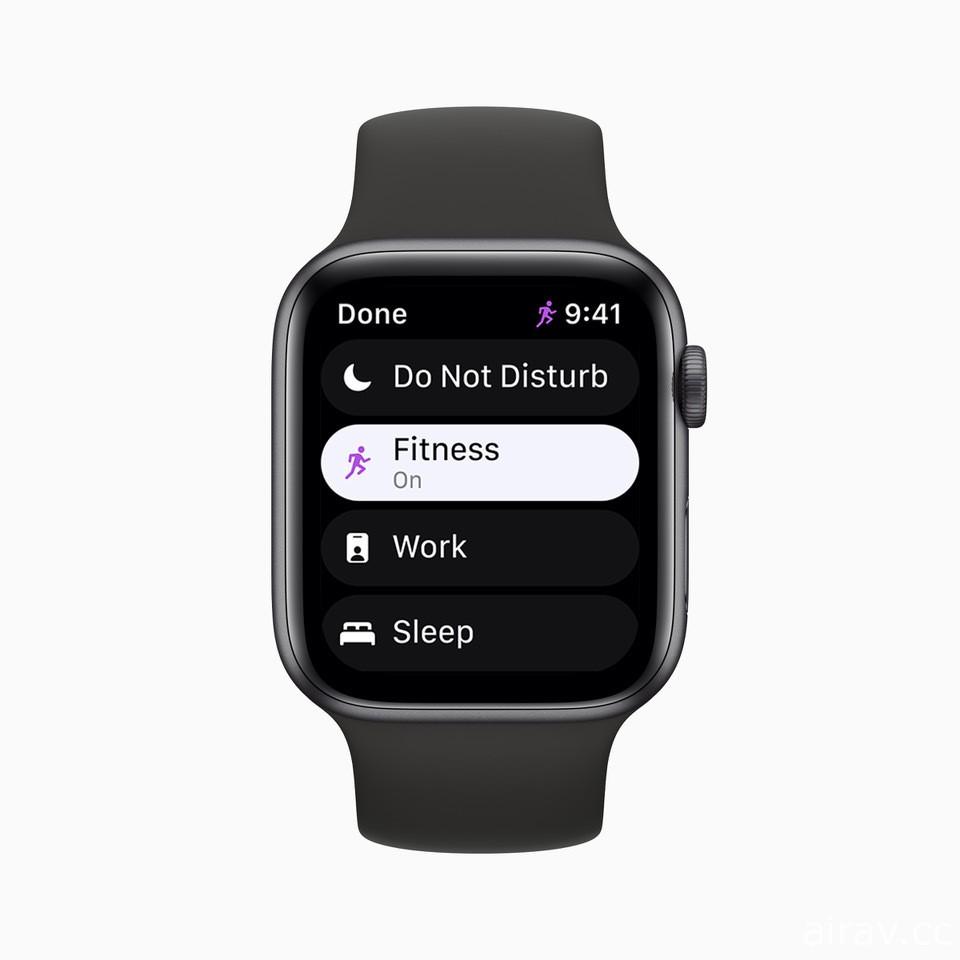 watchOS 8 為 Apple Watch 帶來新的使用方式、連結以及正念功能
