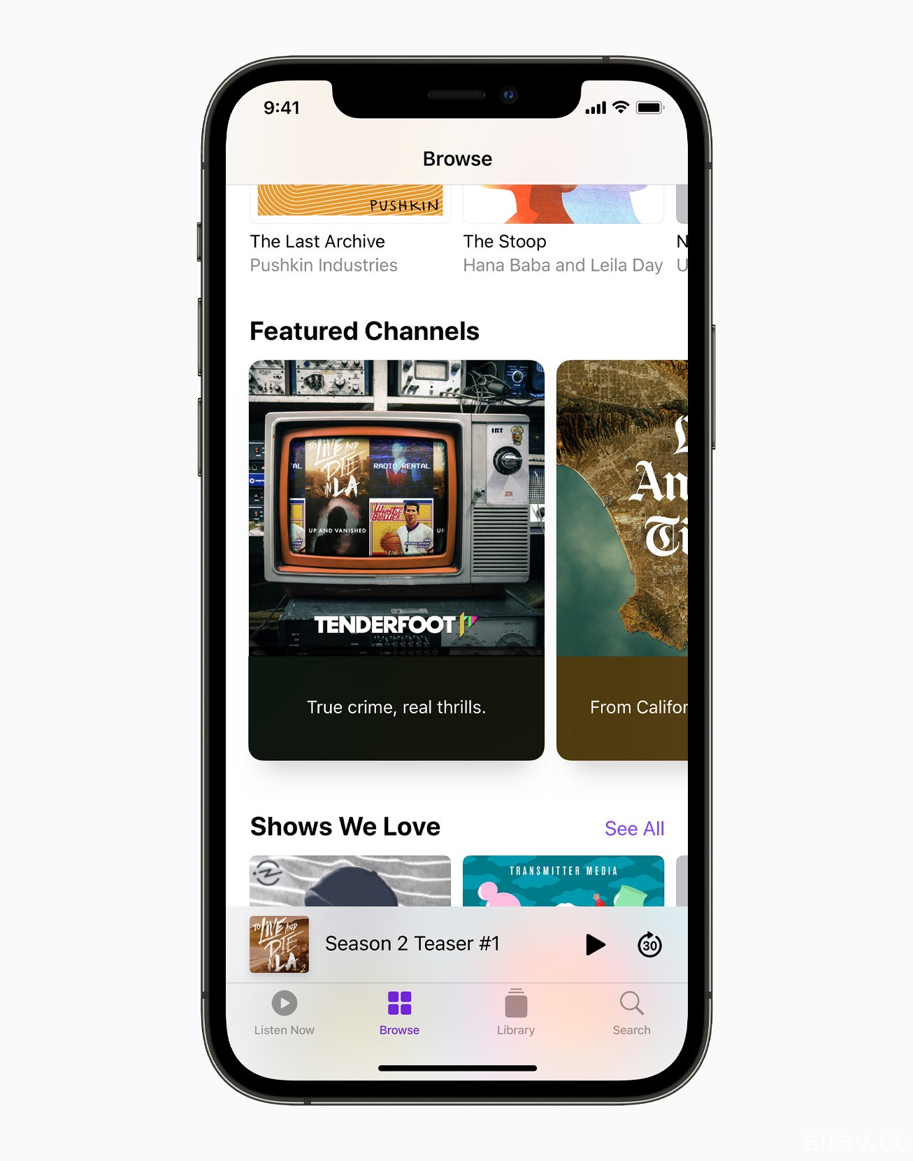 Apple 宣布推出 Apple Podcasts 訂閱制 為 podcast 高級訂閱服務提供全球市場