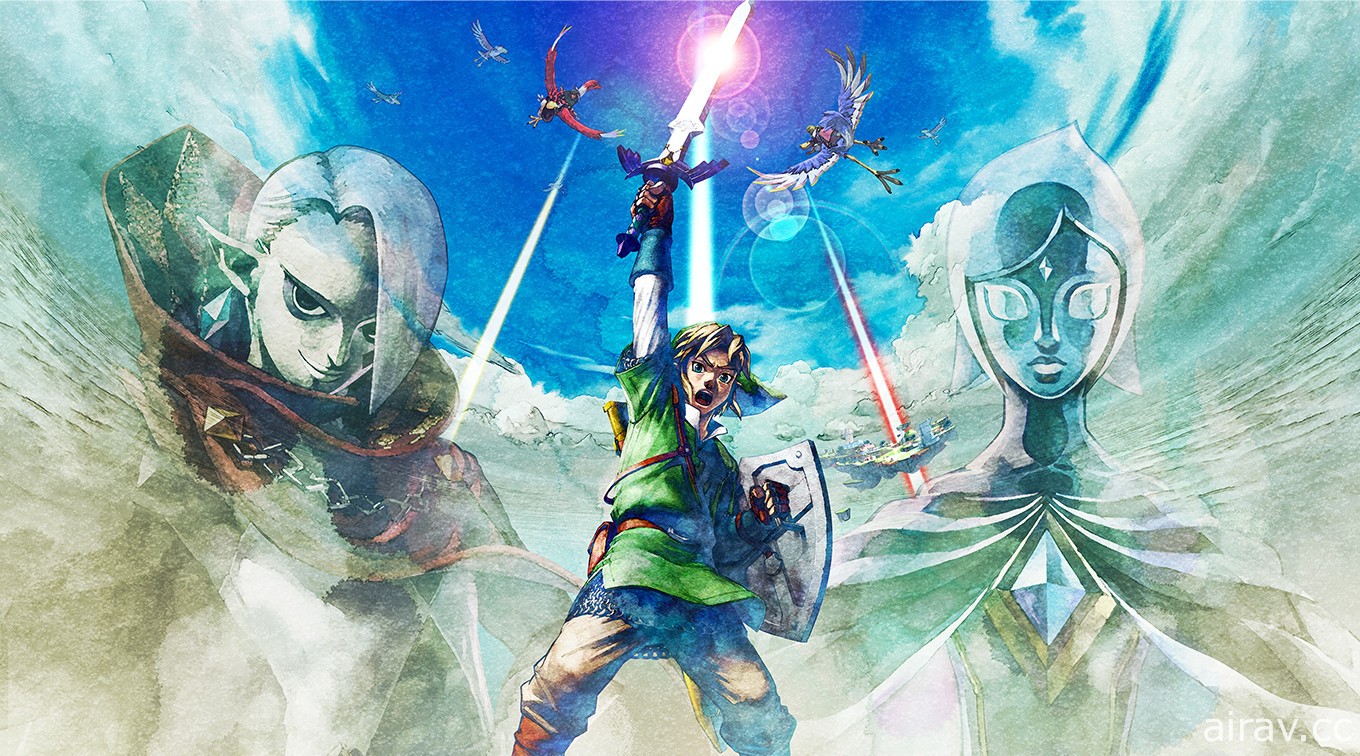 《萨尔达传说 御天之剑 HD》公布介绍影片 展示 Joy-Con 体感剑盾操作玩法