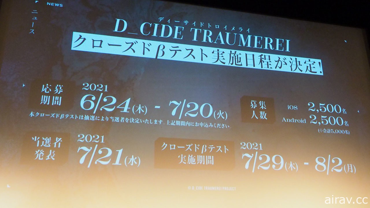 克苏鲁 × 怀旧风跨媒体企划《D_CIDE TRAUMEREI》发表会纪录 公开动画、游戏详情