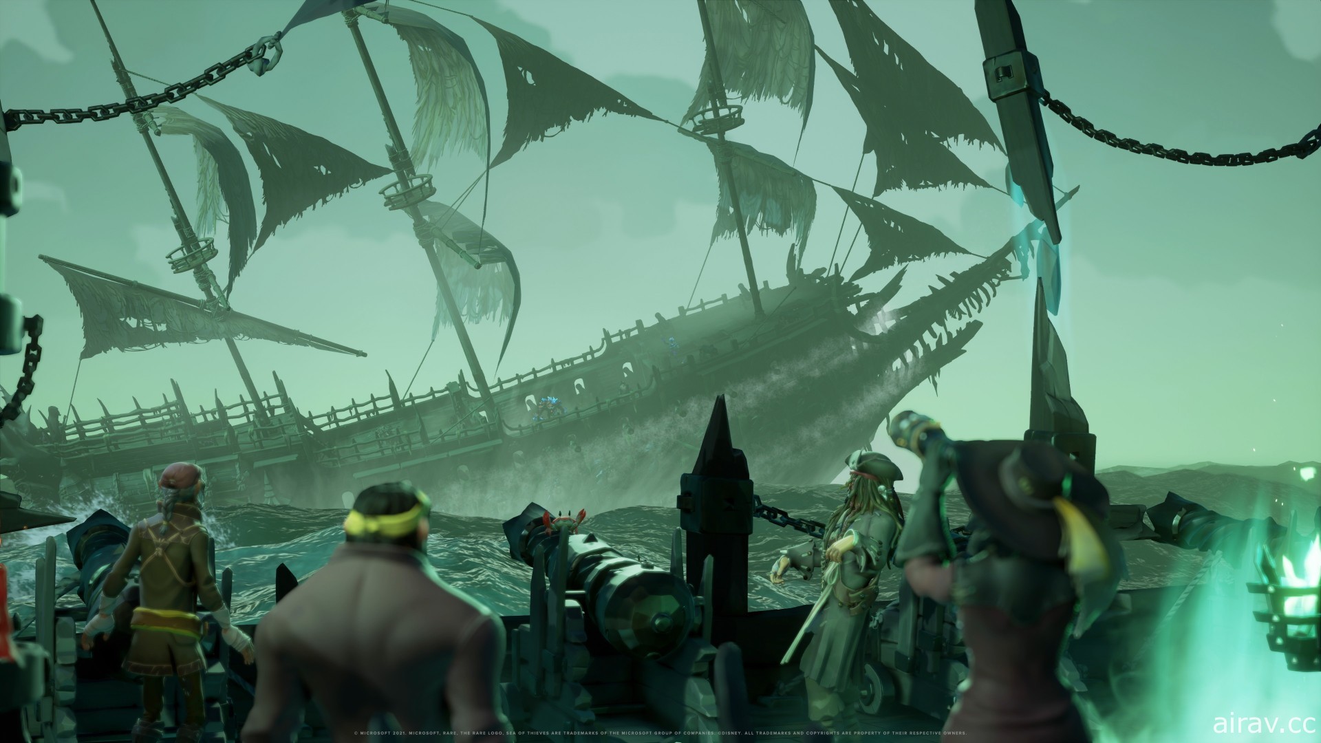 【E3 21】最鬧海盜史傑克登場！《盜賊之海》宣布推出《神鬼奇航》合作內容