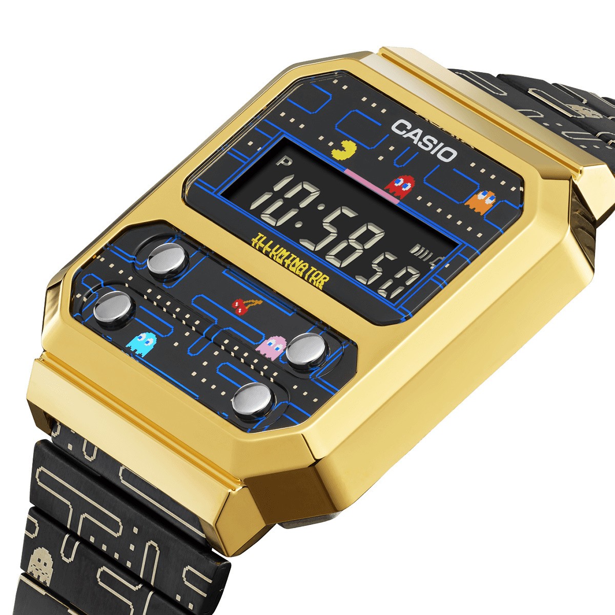 玩心不老！ CASIO 發表《小精靈》合作款式 VINTAEGE A100 復古電子錶