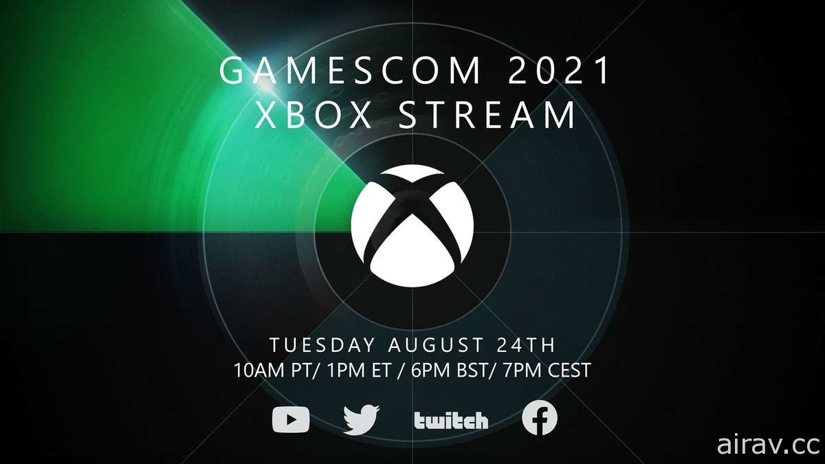 【GC 21】微软将于 25 日举办 Xbox Gamescom 直播 介绍本家与第三方新作消息