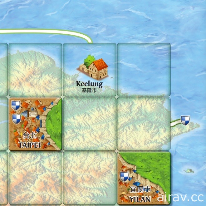 《卡卡頌》20 週年紀念版即將推出 特別製作「台灣地圖」擴充