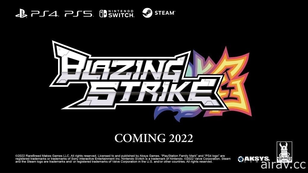 復古 2D 點陣圖格鬥遊戲《Blazing Strike》將於 2022 年登陸 PS5 / NS 等平台