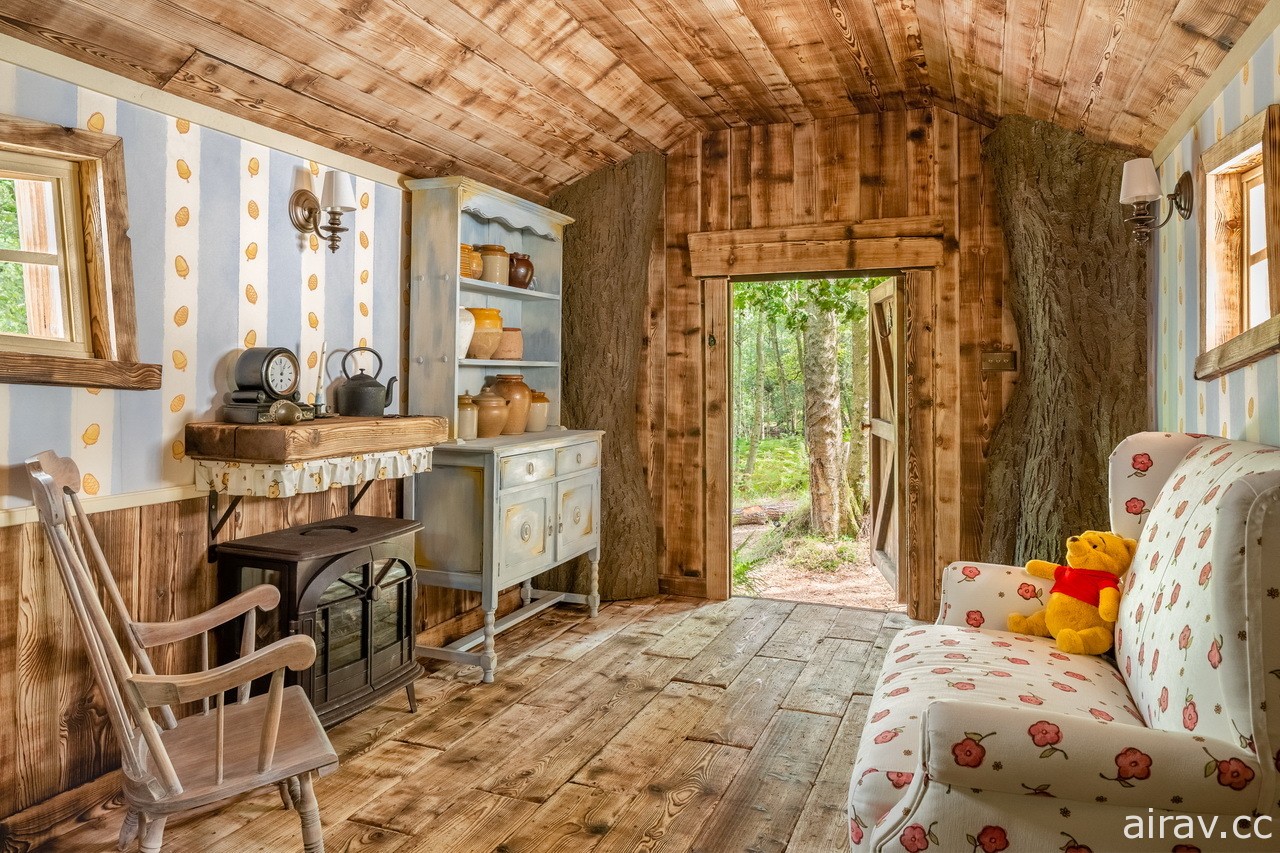 迪士尼联手 Airbnb 在英国推出“Bearbnb”小熊维尼之家住宿体验