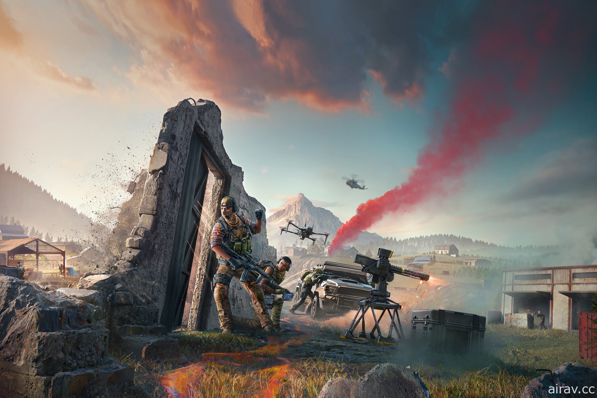 全新免费游玩大型 PvP 射击游戏《火线猎杀：前线行动》正式发表