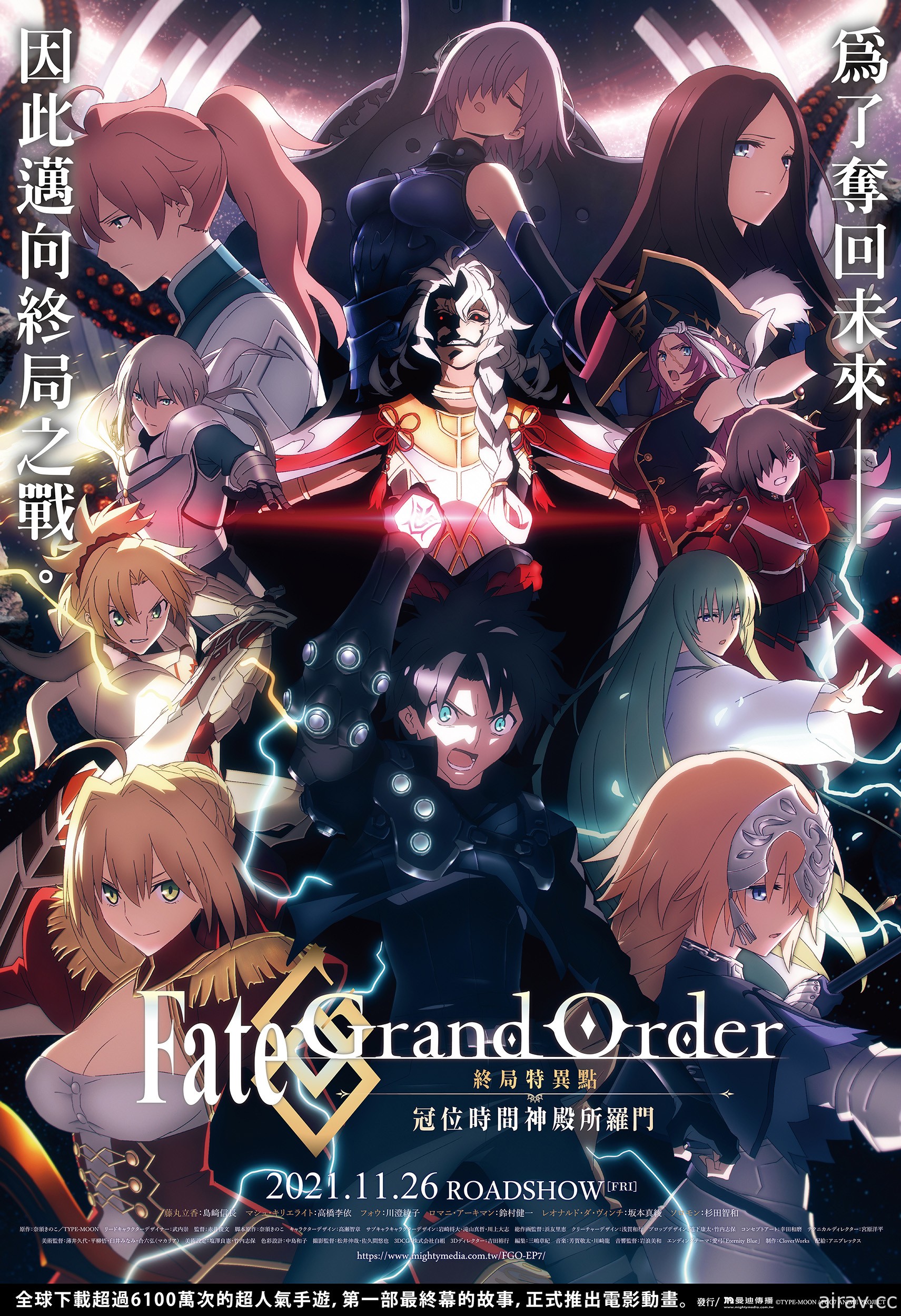 《Fate/Grand Order - 終局特異點 冠位時間神殿所羅門 -》公開預售套票資訊