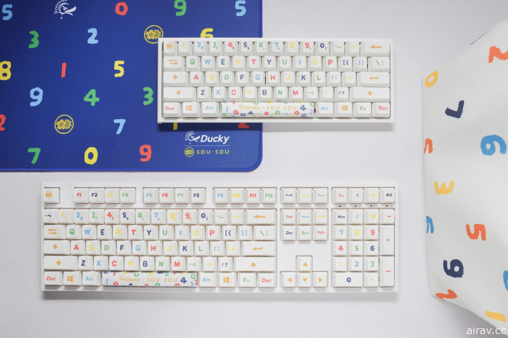 Ducky 與 SOU．SOU 推出限定聯名款鍵盤 以十數圖騰作為設計發想