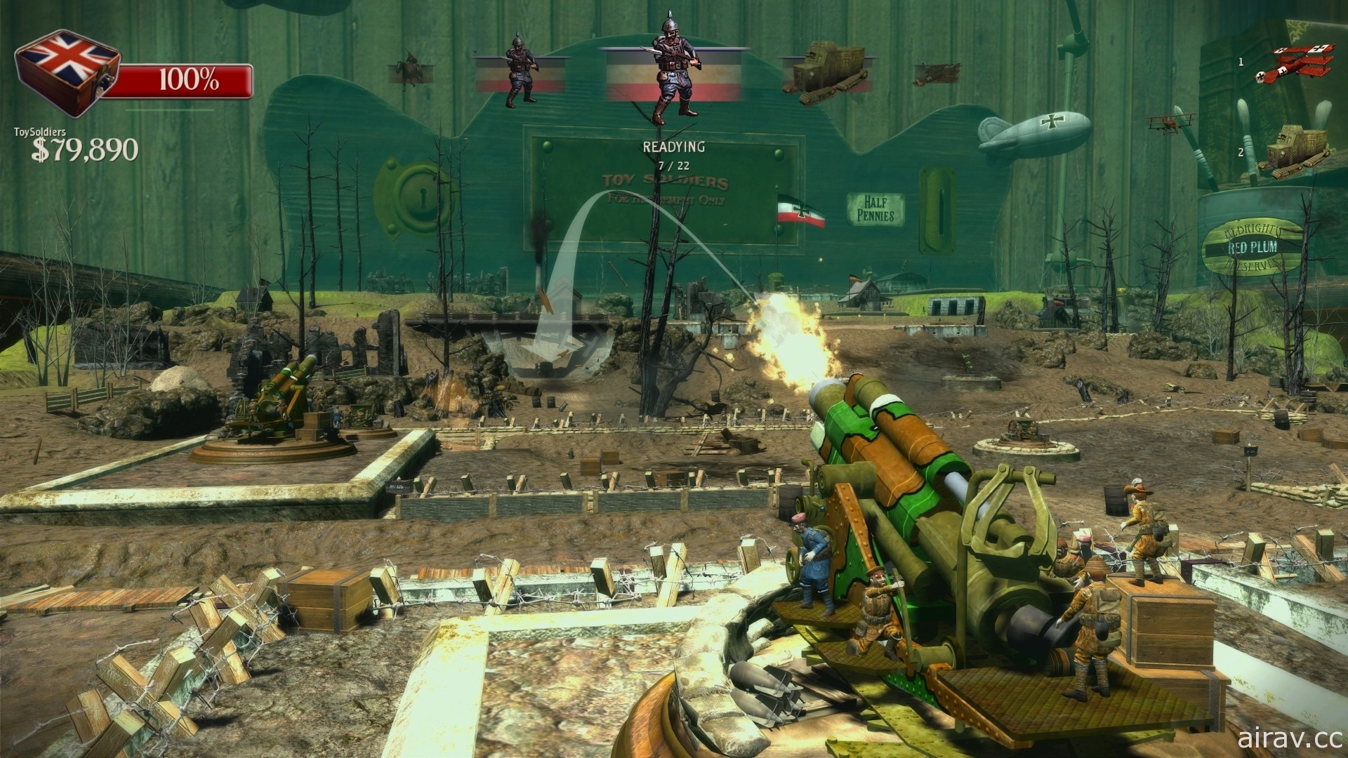 2010 年作品翻新游戏《玩具兵团 HD》上市 指挥整个战场与作战单位