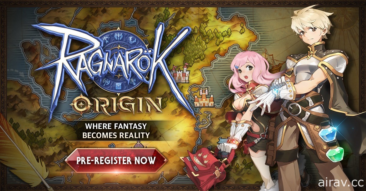 MMORPG《仙境傳說 ORIGIN》於美國等地區開放雙平台預先註冊
