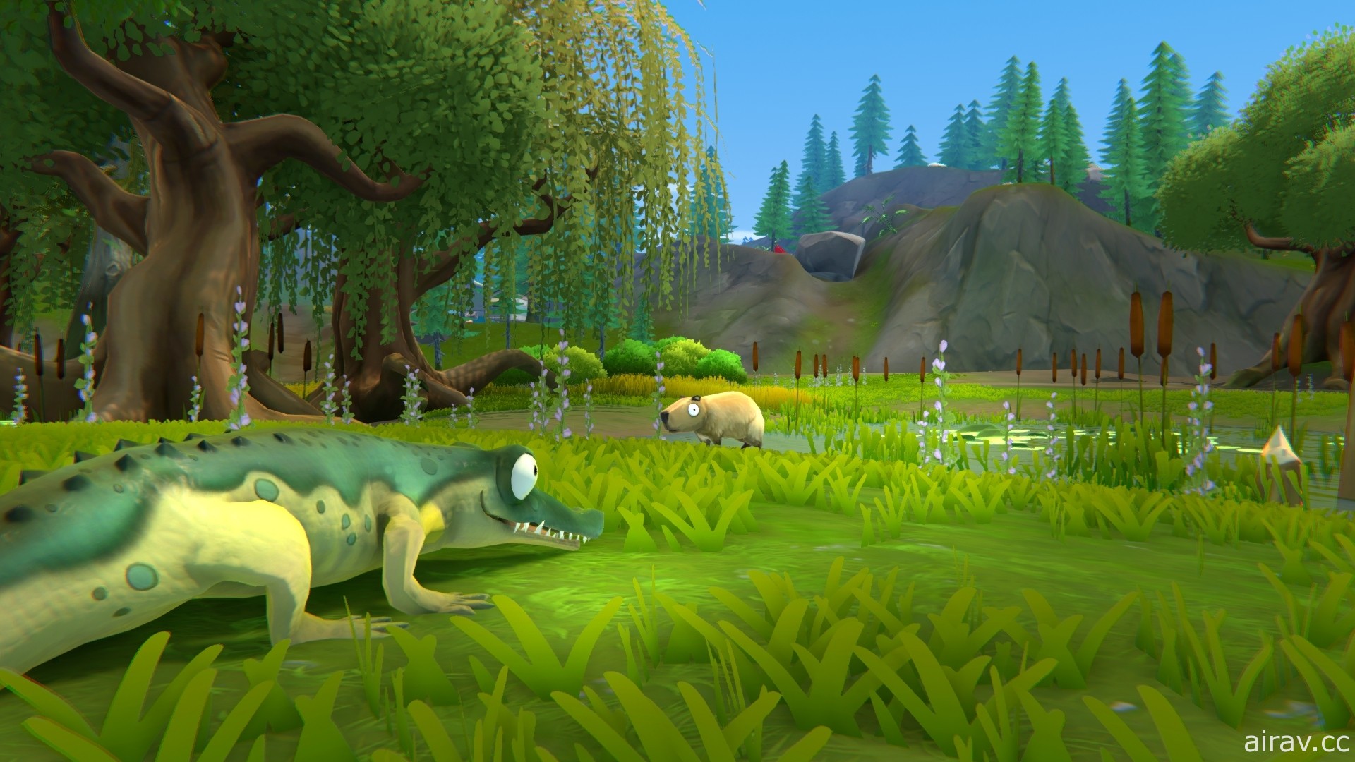 开放世界冒险游戏《愤怒鳄鱼》于 Switch / PS4 平台正式发行