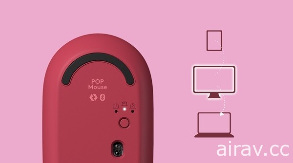 Logitech POP MOUSE 無線藍牙滑鼠今日首賣 沿襲一鍵發送 EMOJI 自訂表情符號功能