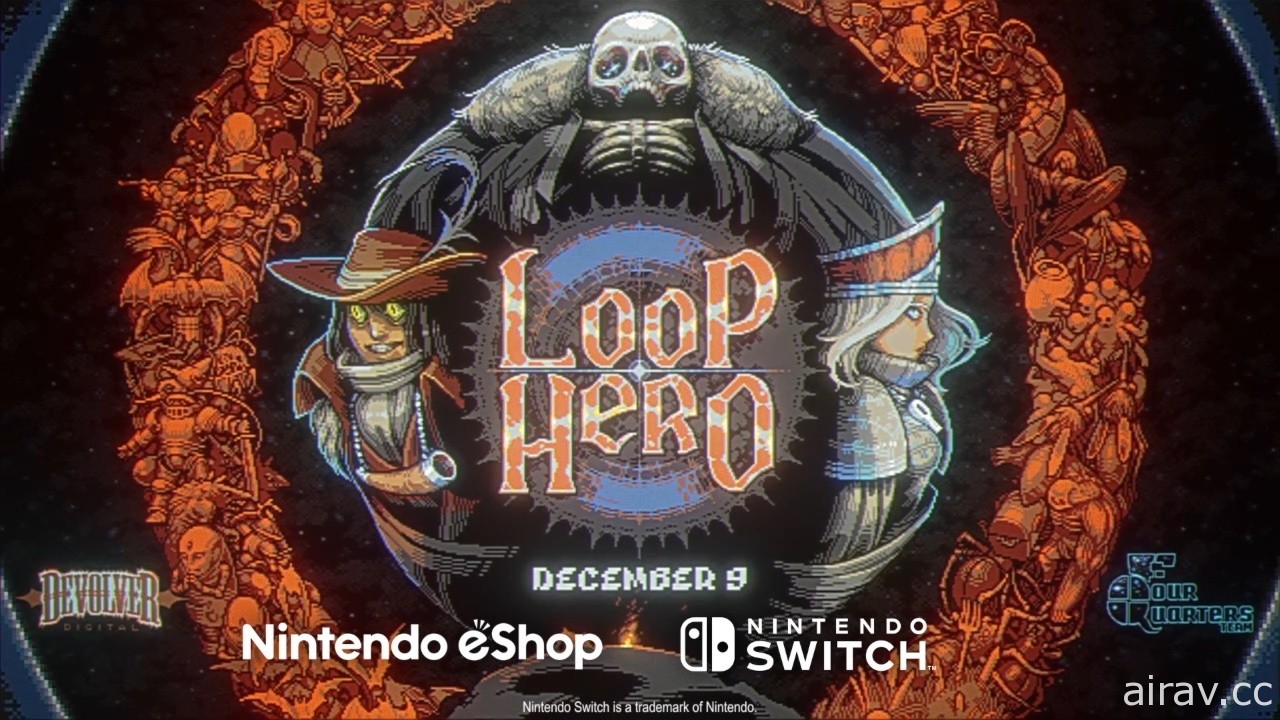 《循环英雄 Loop Hero》12 月 9 日登陆 Switch 平台 随时体验烧脑乐趣