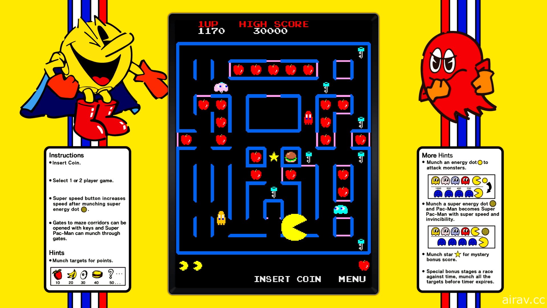 暢玩 14 款 PAC-MAN 經典名作！《吃豆人 博物館 +》數位版預定 2022 年推出