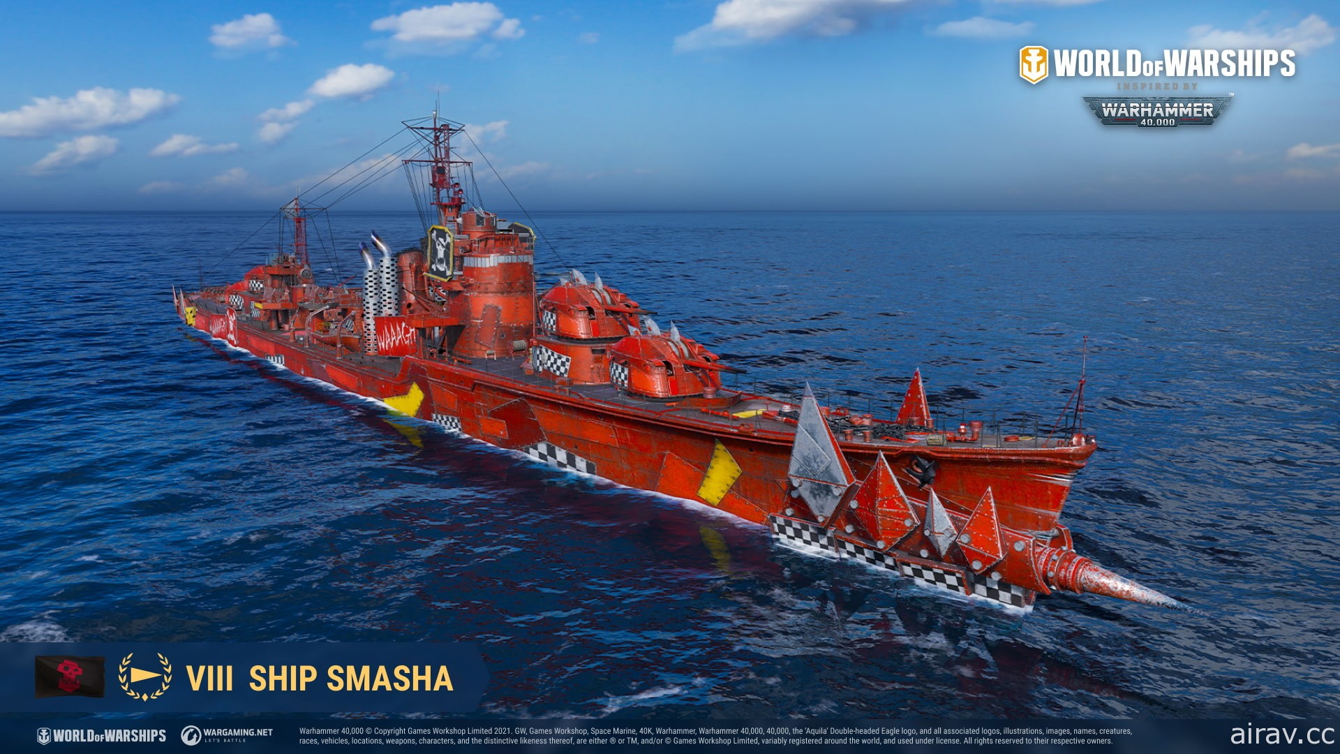 《戰艦世界》X《戰鎚 40K》新合作內容即日登場 推出兩艘新艦艇主題等