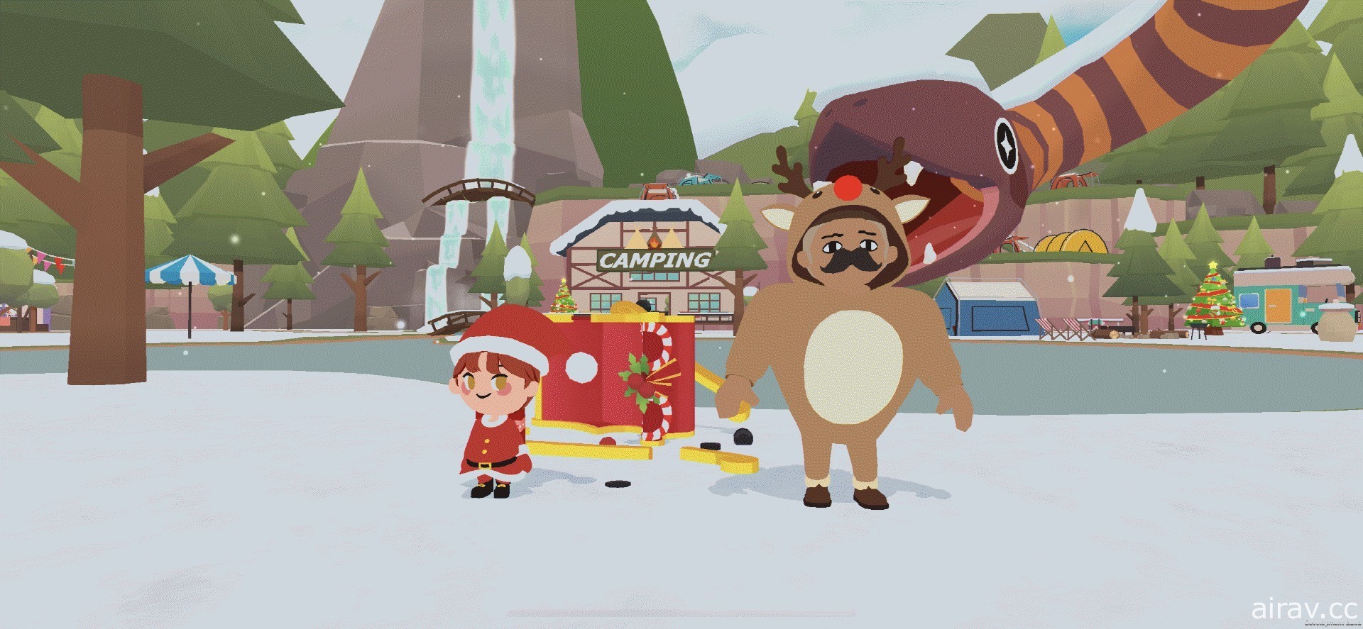 《天天玩樂園》推出聖誕節大型改版 多種聖誕節風格道具登場