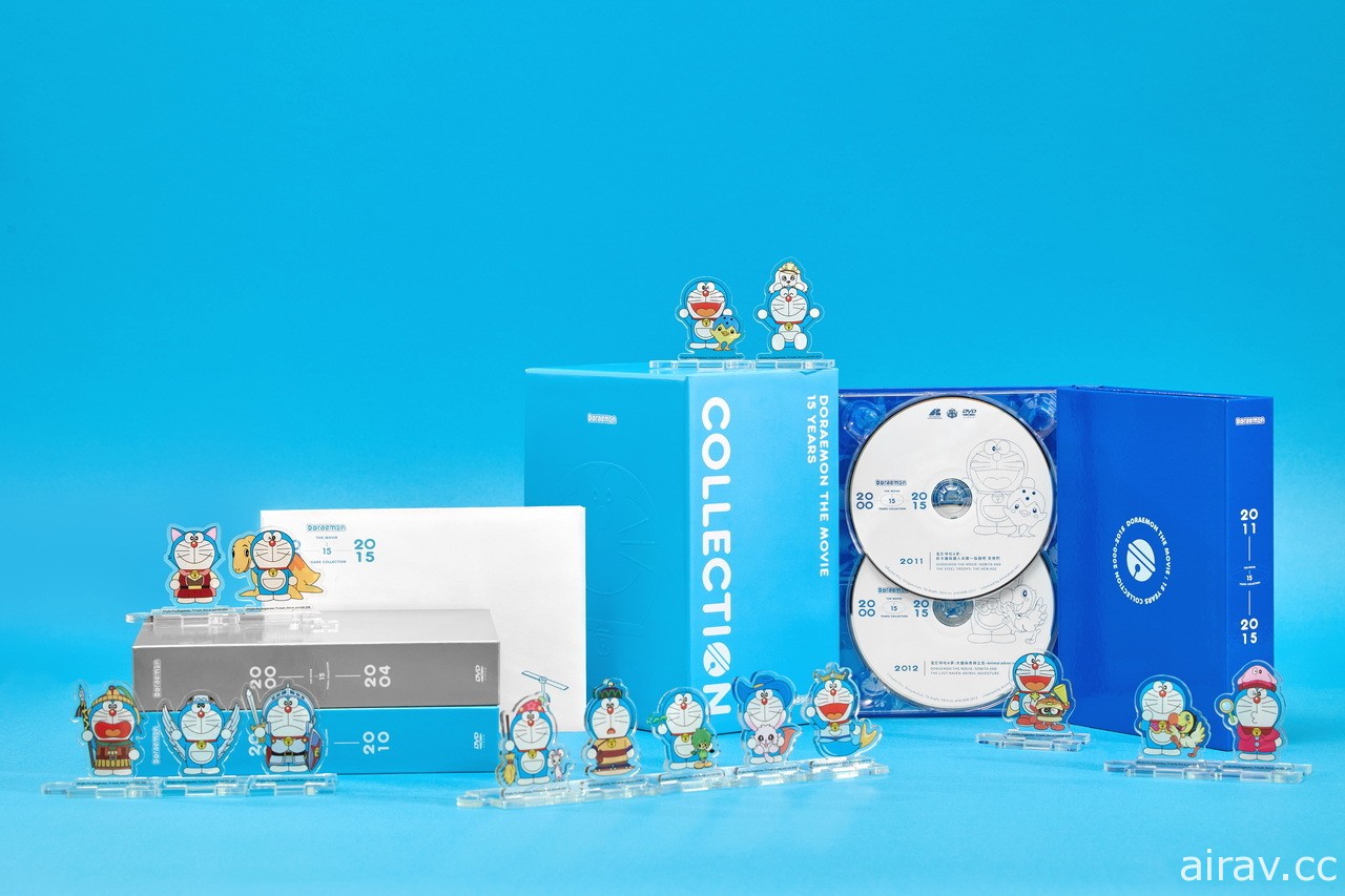 「電影哆啦A夢：經典 15 年」DVD 合輯將在台發行 12/1 起開放限量預購