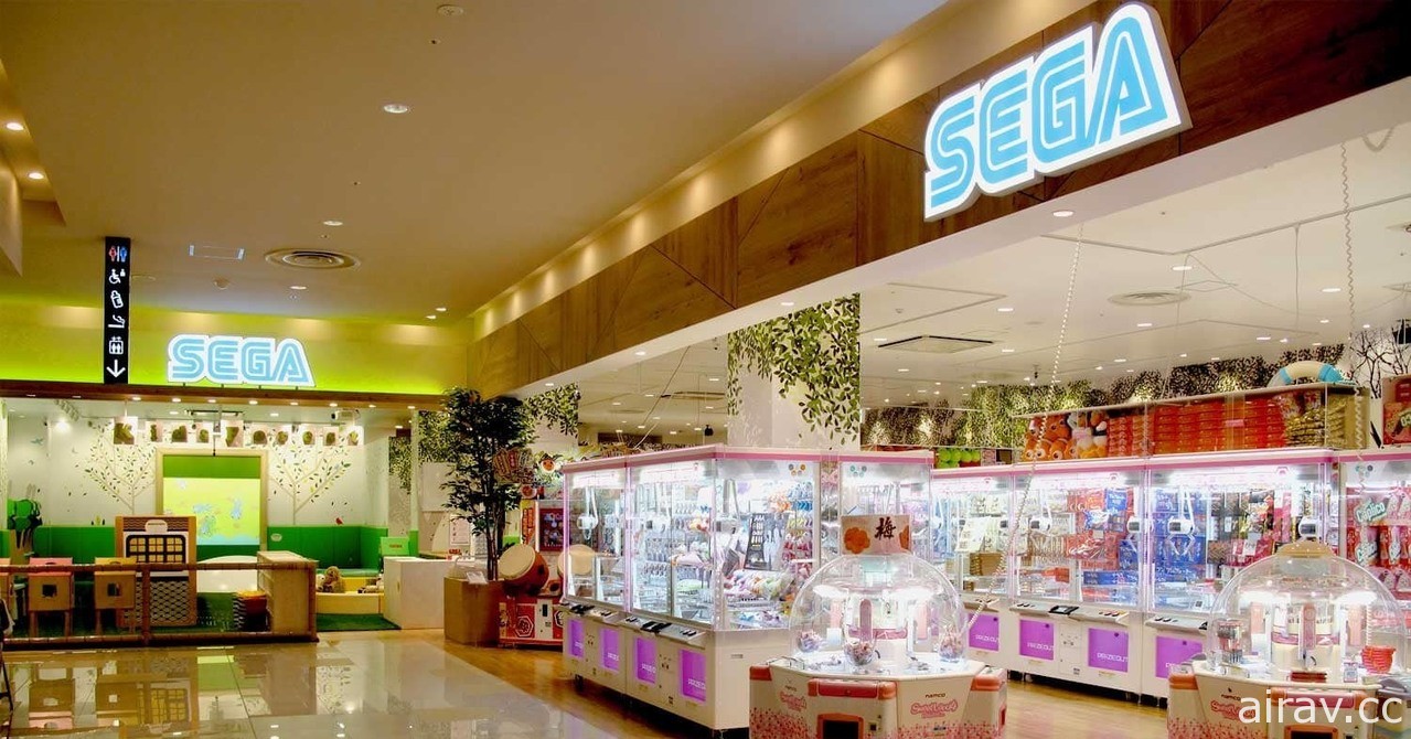 SEGA 品牌徹底退出電玩遊樂場業務 既有 SEGA 遊樂場全數更名為 GiGO
