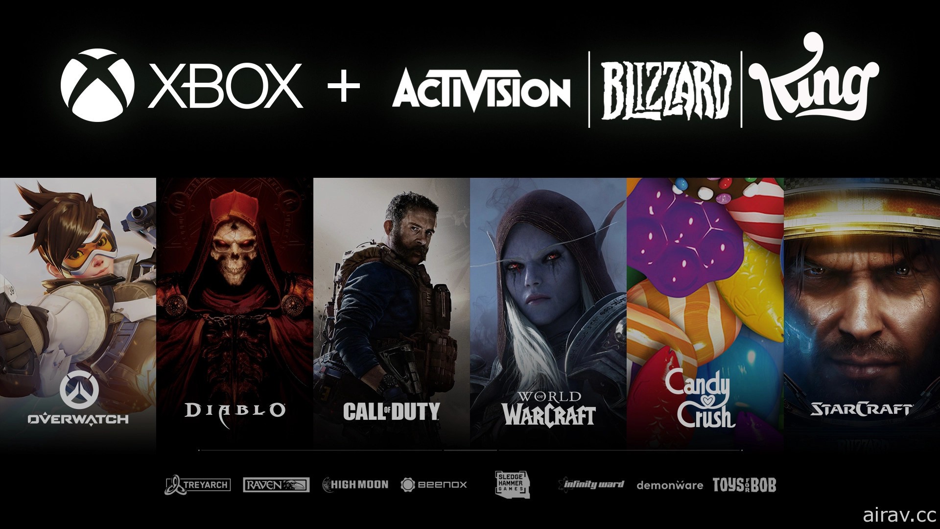 微軟宣布以 687 億美元收購 Activision Blizzard 將《CoD》《魔獸》等經典 IP 納入麾下