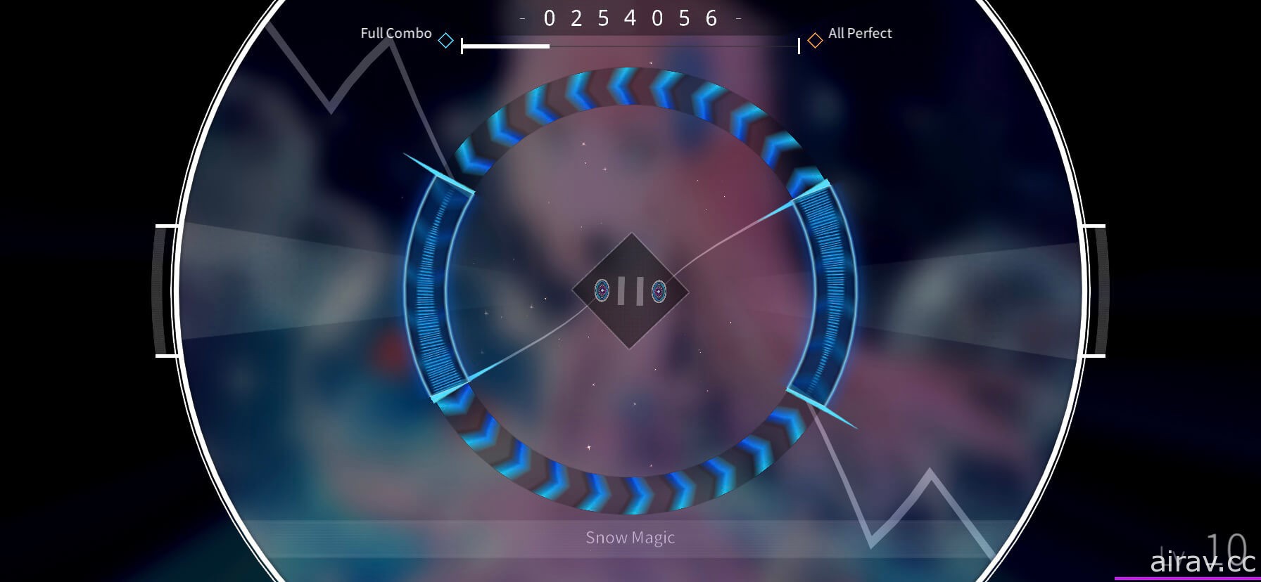 【TpGS 22】旋轉音樂遊戲《旋轉音律 Rotaeno》實機遊玩 感受節奏旋轉手機吧！