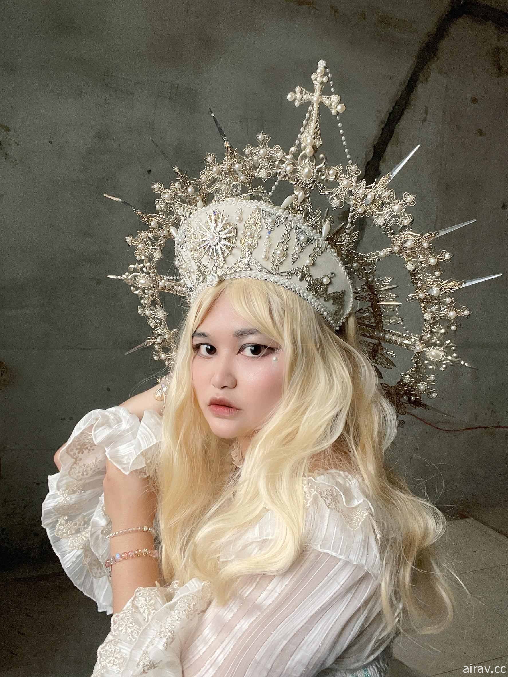 白蘿莉塔 時尚頭飾 -聖母光環