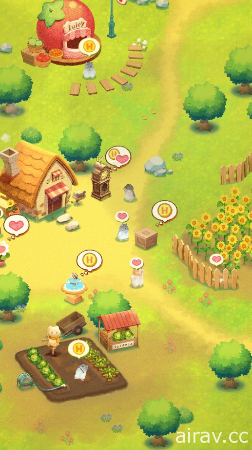 放置模擬遊戲《倉鼠之村》預計今年夏季推出 將展開 iOS 限定封閉測試