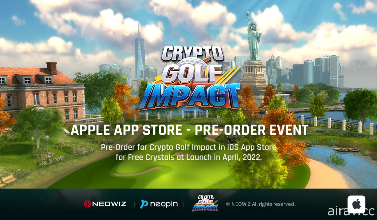 《Crypto Golf Impact》正式開放 App Store 事前預約